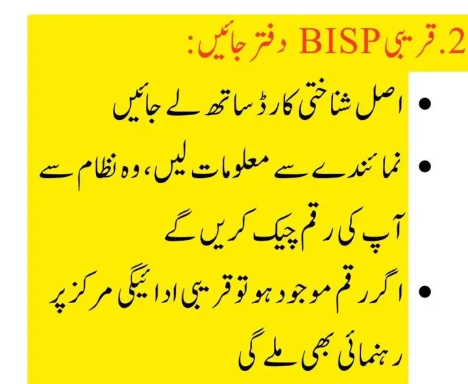 Check Your BISP 2025 Payment Offline Without Web portal